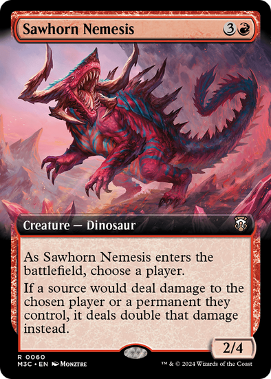 Sawhorn Nemesis - Extended Art (M3C)