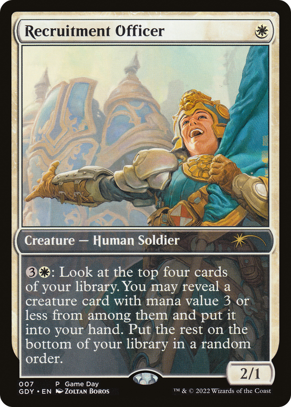 Recruitment Officer - Game Day Promo (GDY)