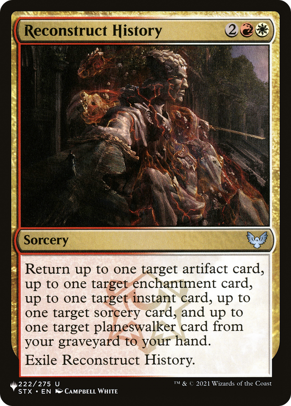 Reconstruct History - STX Reprint (PLST)