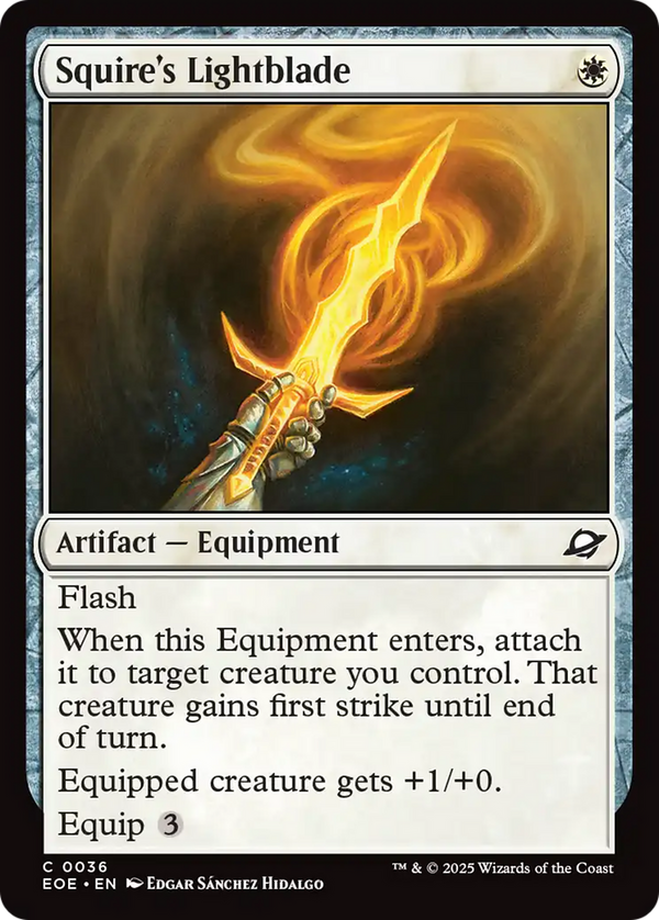 Squire's Lightblade (EOE)