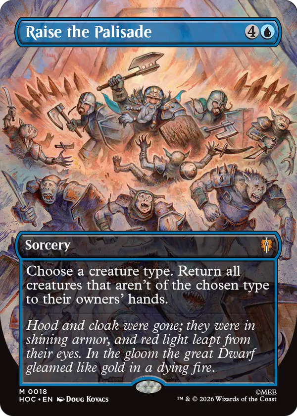 Raise the Palisade - Borderless (HOC)