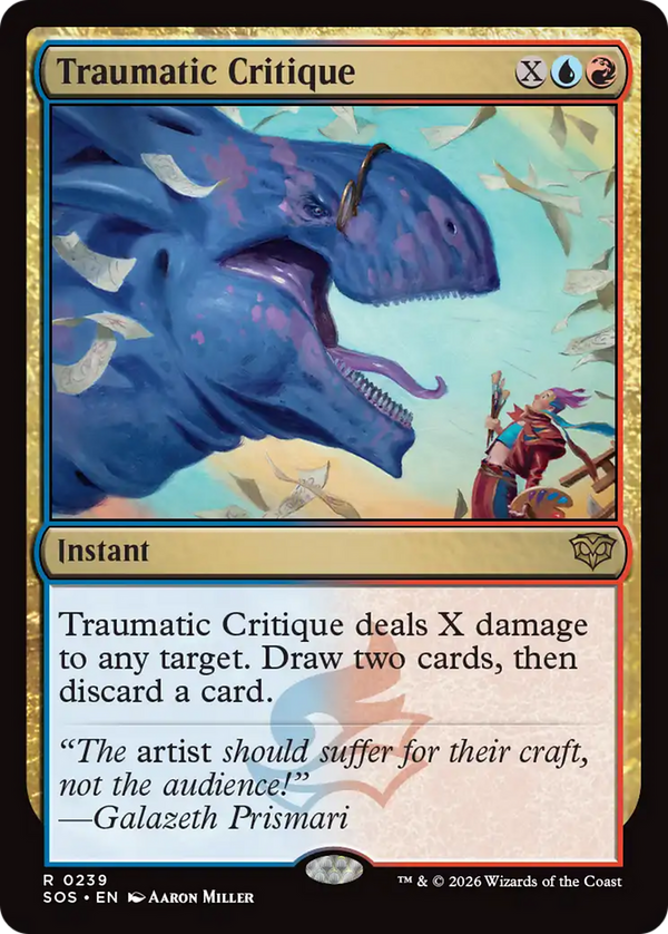 Traumatic Critique (SOS)