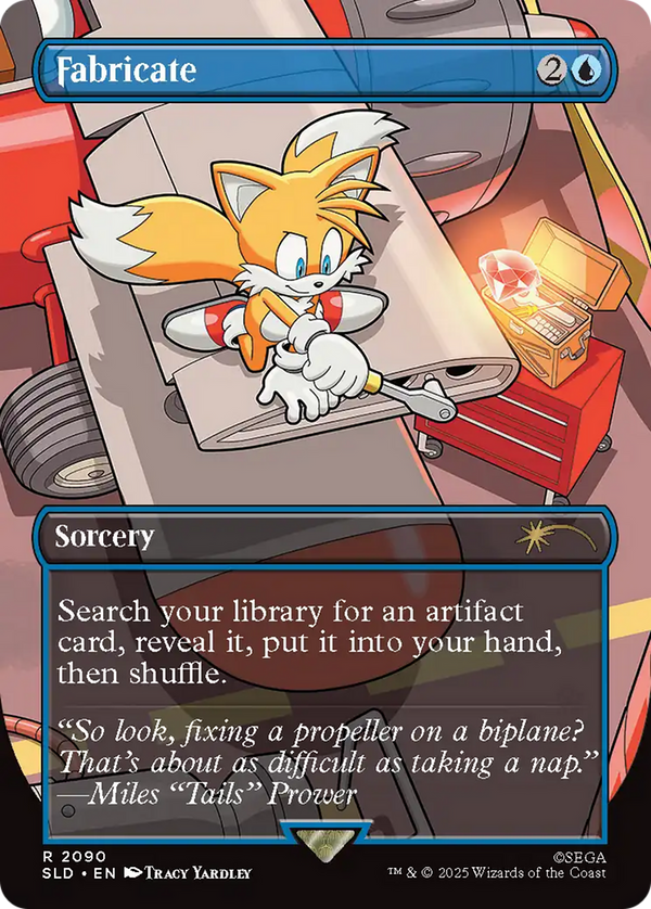 Fabricate - Secret Lair x Sonic: Chasing Adventure (SLD)