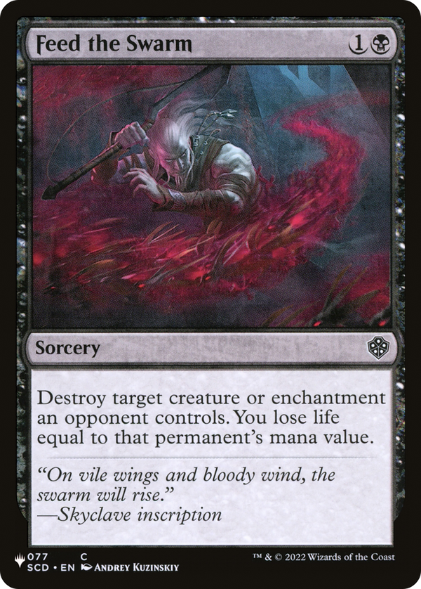 Feed the Swarm - SCD Reprint (PLST)