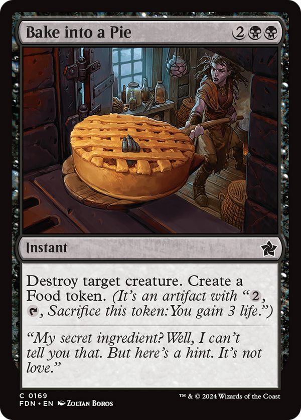 Bake into a Pie (FDN)