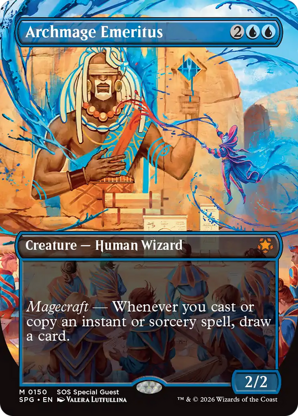 Archmage Emeritus - Borderless (SPG)
