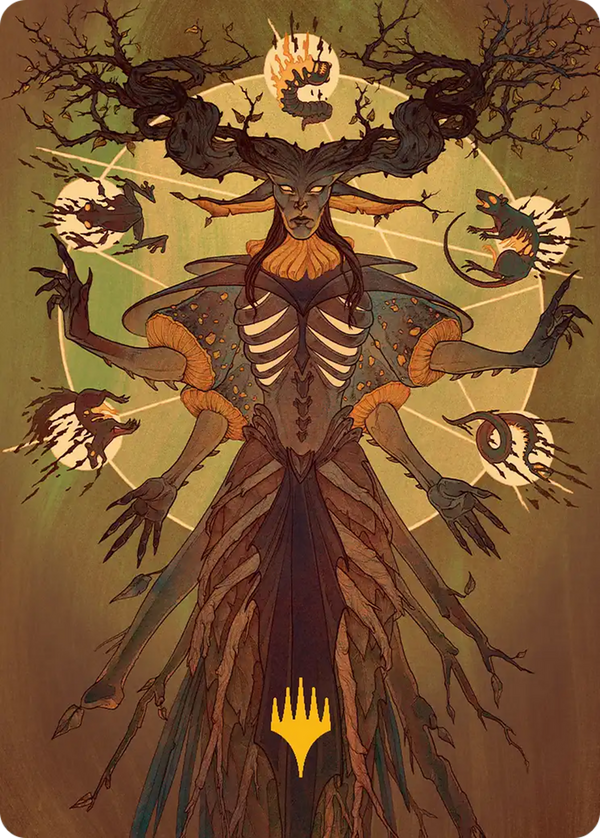 Culling Ritual (ASOS) - Gold Stamped Art Card