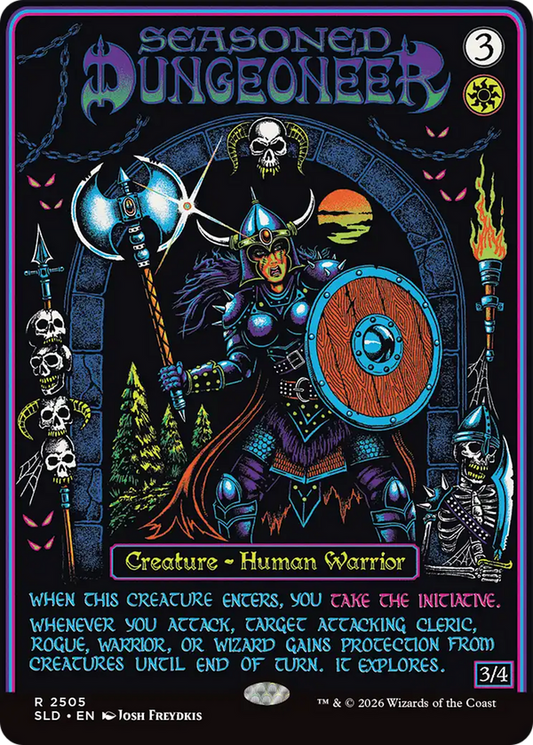 Seasoned Dungeoneer - D&D: Black Lights & Dark Dungeons (SLD)