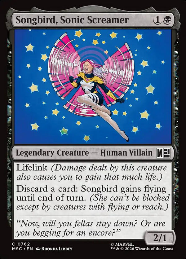 Songbird, Sonic Screamer (MSC)
