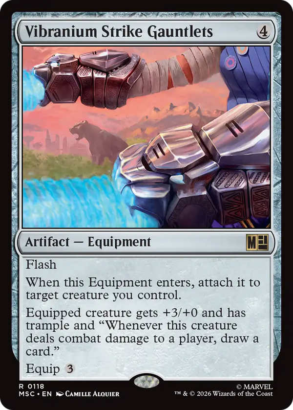 Vibranium Strike Gauntlets (MSC) (Pre-Order)