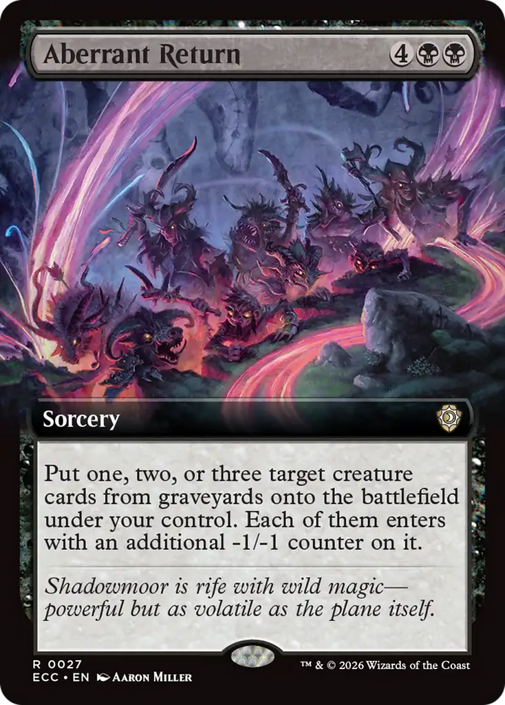 Aberrant Return 401 Games Canada - Aberrant Return - Extended Art (ECC)