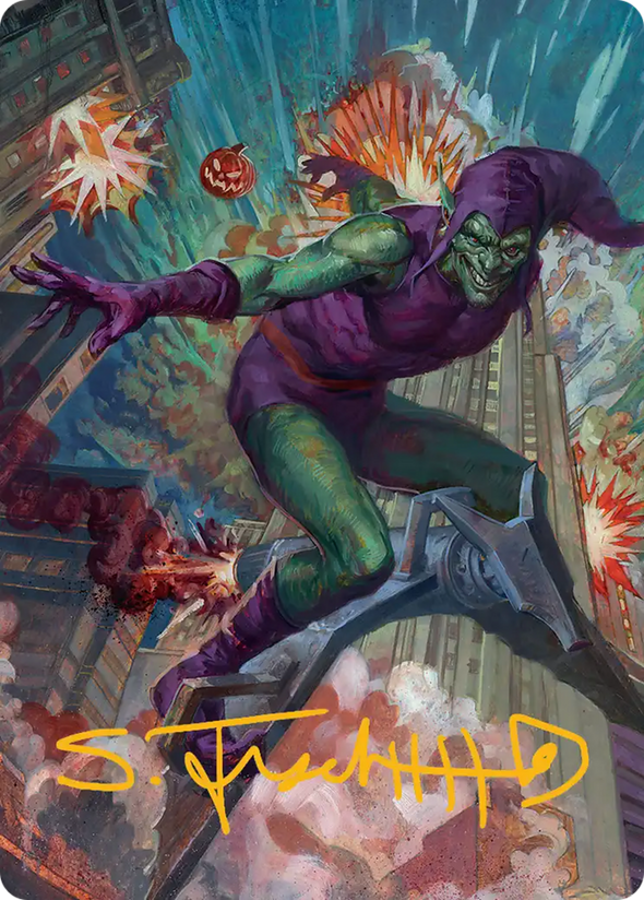 Green Goblin (026) - Art Series (Gold-Stamped Signature) (ASPM)