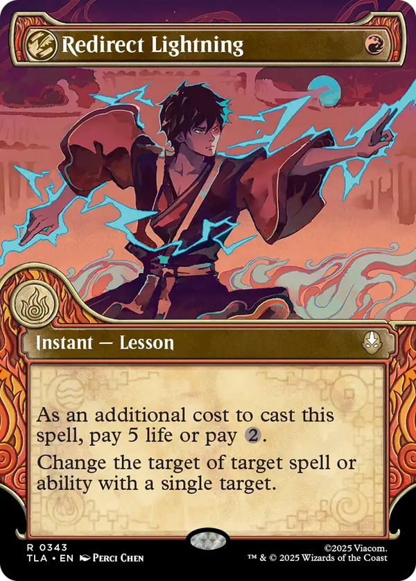 Redirect Lightning - Elemental Frame Showcase (TLA)