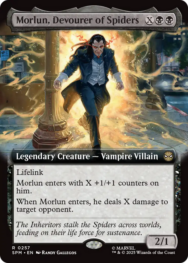 Morlun, Devourer of Spiders - Extended Art (SPM)