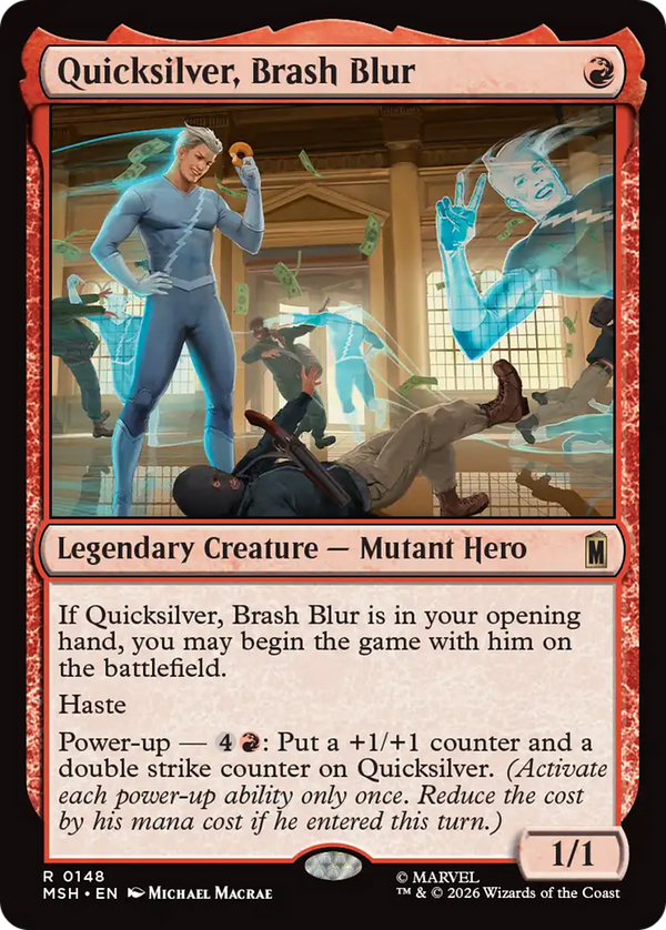 Quicksilver, Brash Blur (MSH) (Pre-Order)