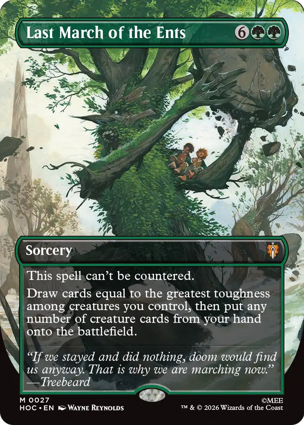 Last March of the Ents - Borderless (HOC)
