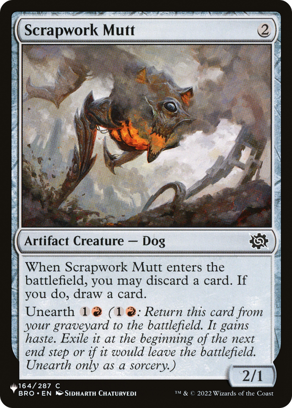 Scrapwork Mutt - BRO Reprint (PLST)