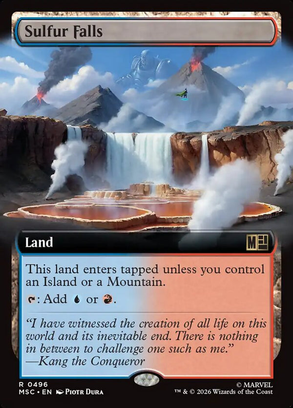 Sulfur Falls - Extended Art (MSC)