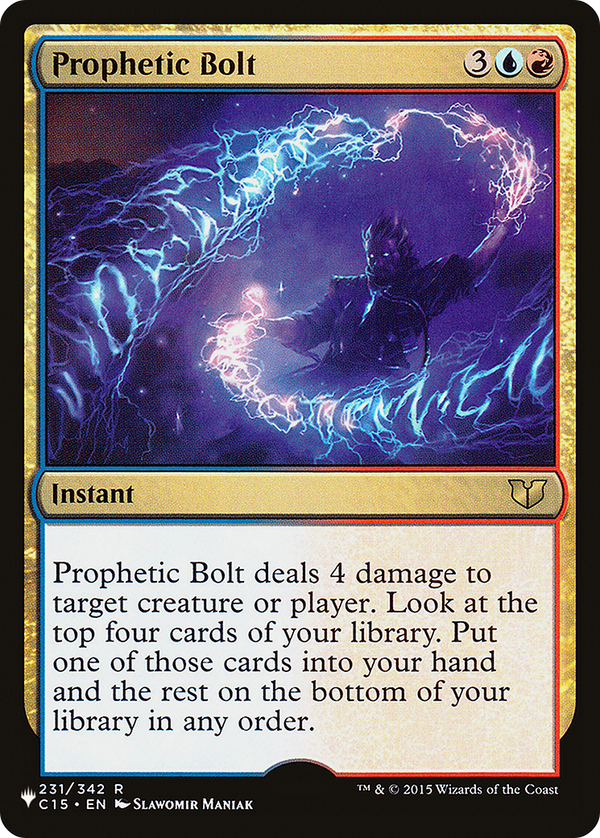 Prophetic Bolt - C15 Reprint (PLST)