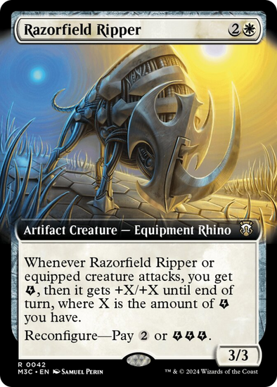 Razorfield Ripper - Extended Art (M3C)