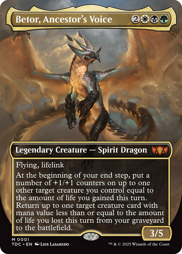 Betor, Ancestor's Voice - Borderless (TDC)