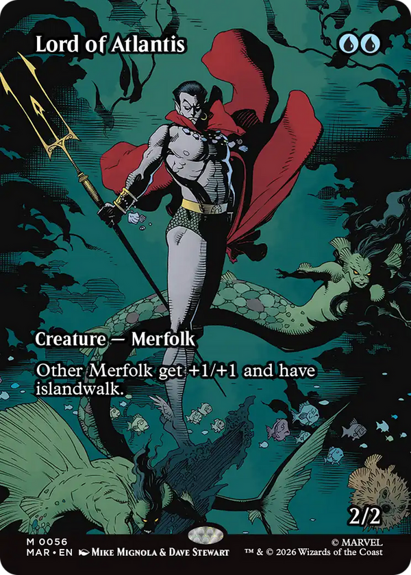 Lord of Atlantis - Source Material Showcase (MAR) (Pre-Order)