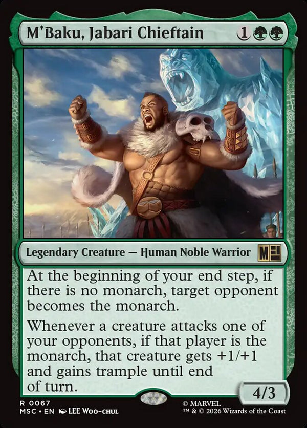 M'Baku, Jabari Chieftain (MSC)