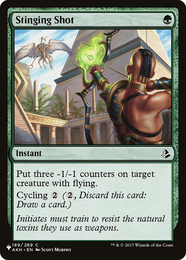 Stinging Shot - AKH Reprint (PLST)