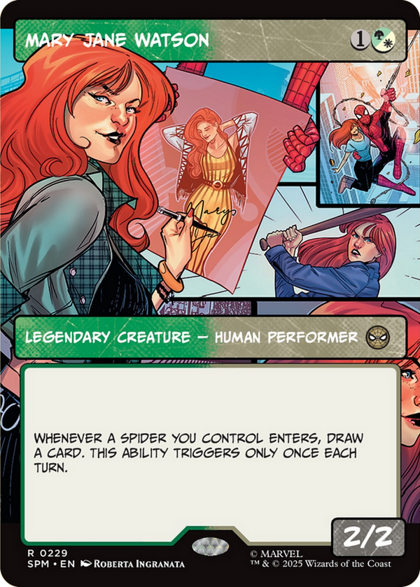 Mary Jane Watson - Panel Showcase (SPM)