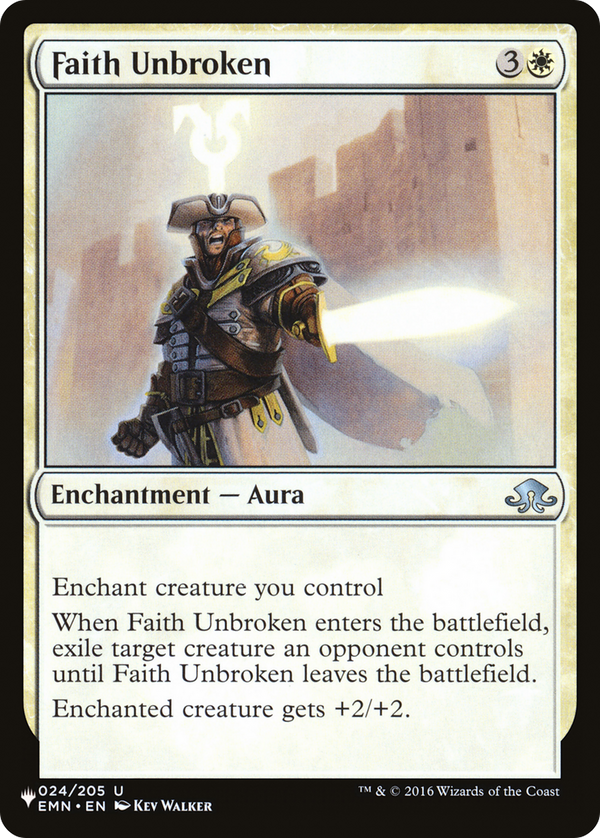Faith Unbroken - EMN Reprint (PLST)