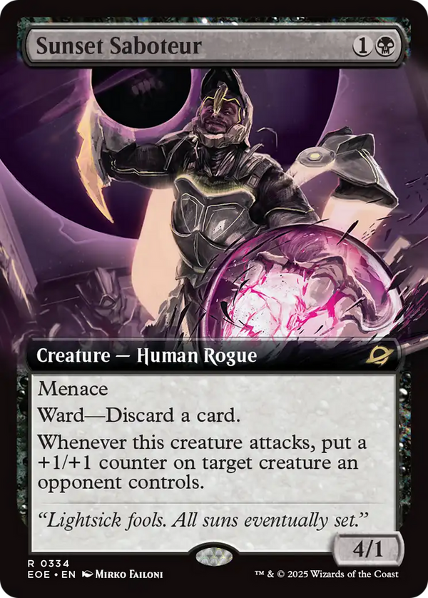 Sunset Saboteur - Extended Art (EOE)