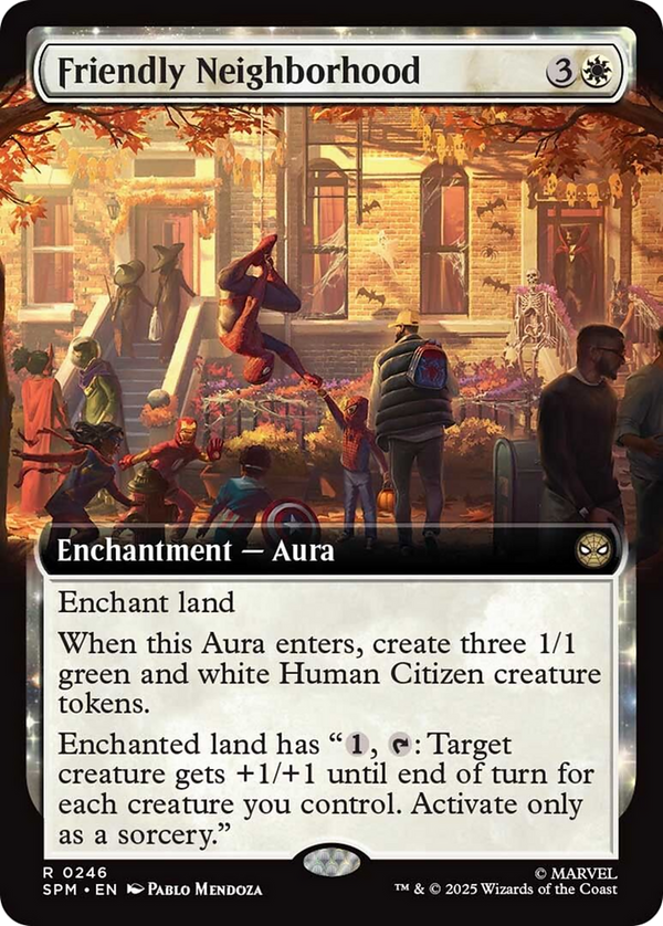 Friendly Neighborhood - Extended Art (SPM)