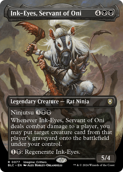 Ink-Eyes, Servant of Oni - Borderless (BLC)