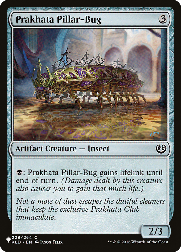 Prakhata Pillar-Bug - KLD Reprint (PLST)