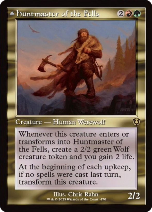 Huntmaster of the Fells // Ravager of the Fells - Retro Frame (INR)