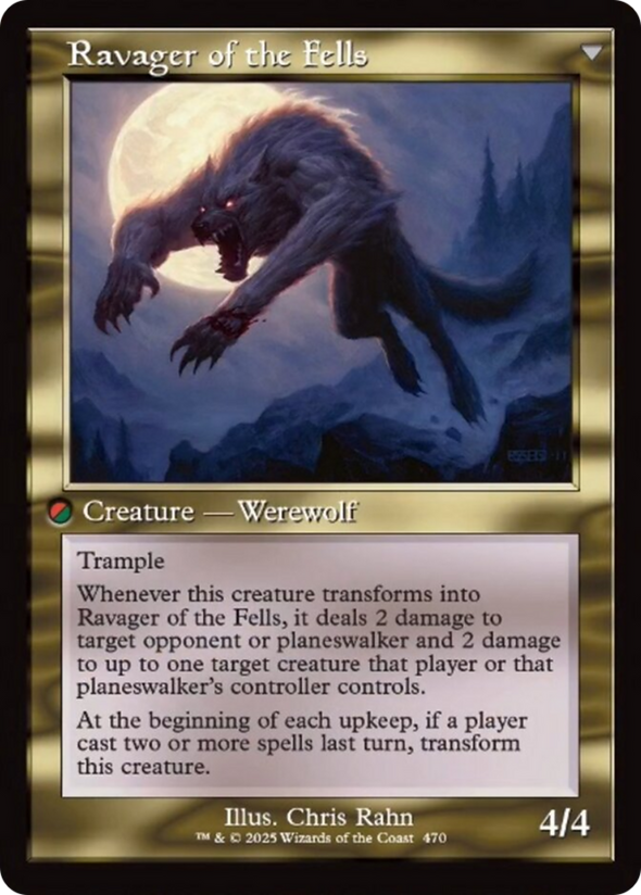 Huntmaster of the Fells // Ravager of the Fells - Retro Frame (INR)