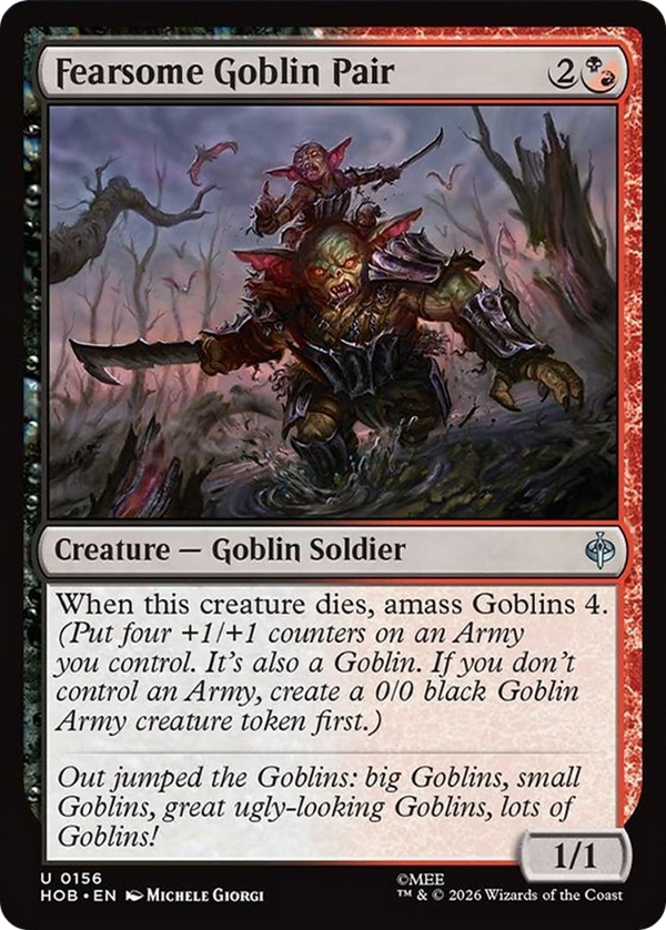 Fearsome Goblin Pair (HOB) (Pre-Order)