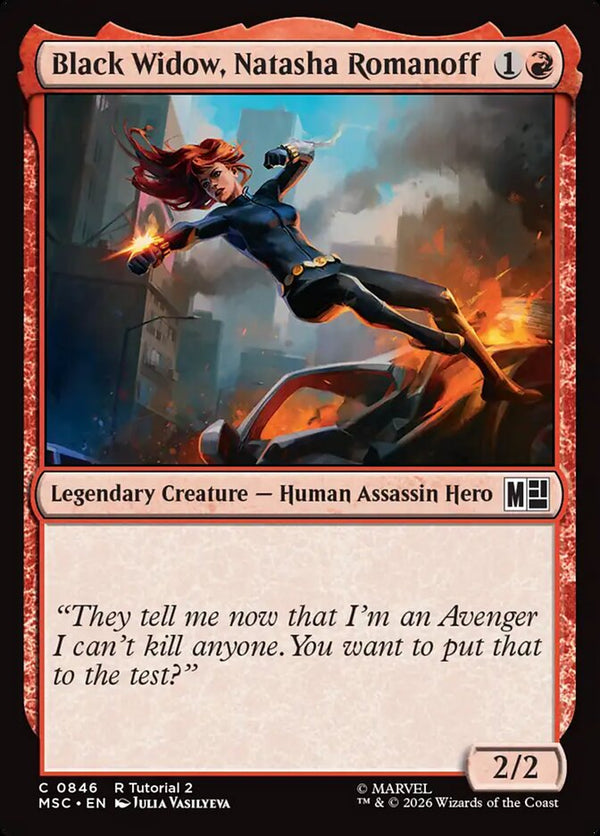 Black Widow, Natasha Romanoff (MSC)
