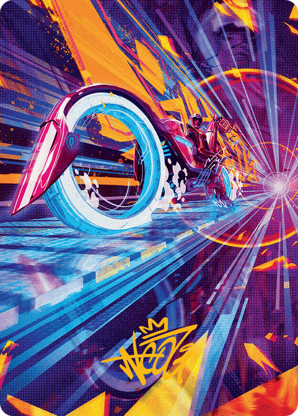 Spotcycle Scouter - Art Series (Gold-Stamped Signature) (ADFT)