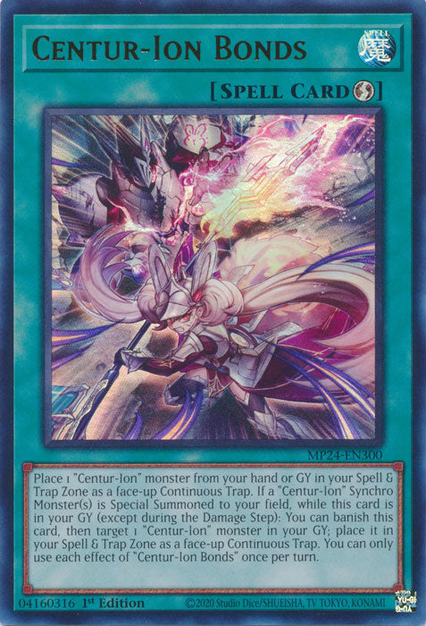 Centur-Ion Bonds - MP24-EN300 - Ultra Rare - 1st Edition