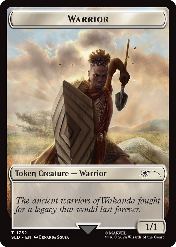 Warrior Token - Marvel's Black Panther (SLD)