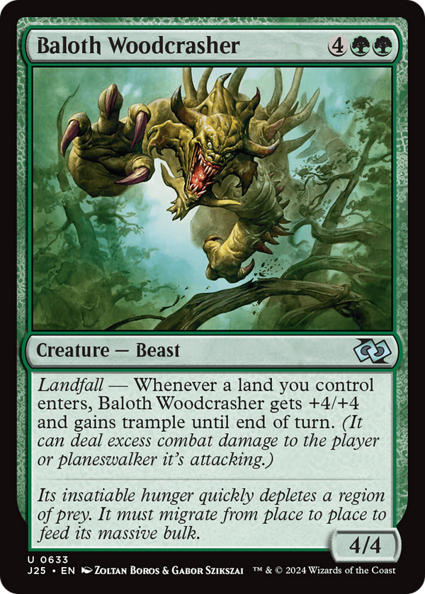 Baloth Woodcrasher (J25)