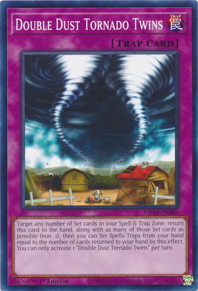 Double Dust Tornado Twins - MP24-EN306 - Common - 1st Edition