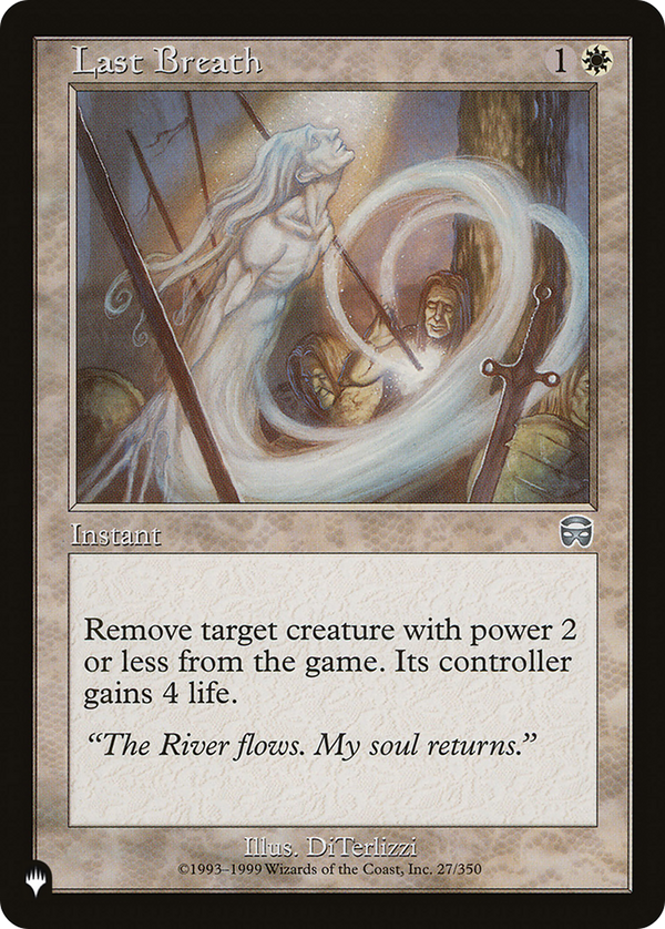 Last Breath - MMQ Reprint (PLST)