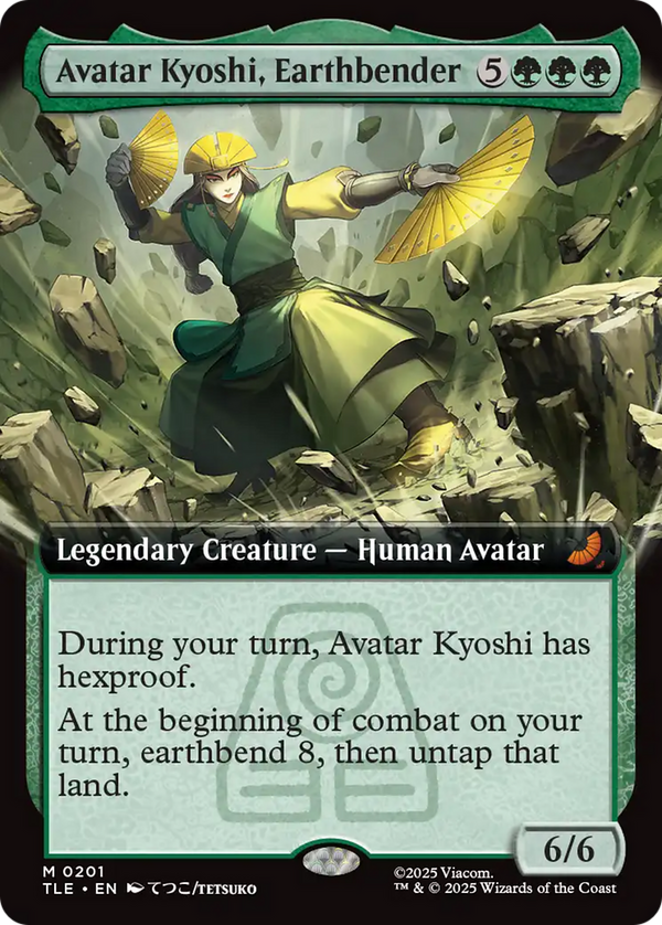 Avatar Kyoshi, Earthbender - Extended Art (TLE)