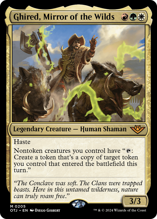 Ghired, Mirror of the Wilds - Promo Pack (POTJ)