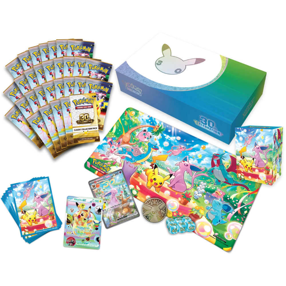 401 Games Canada - Pokemon - 30th Celebration - Ultra Premium ...
