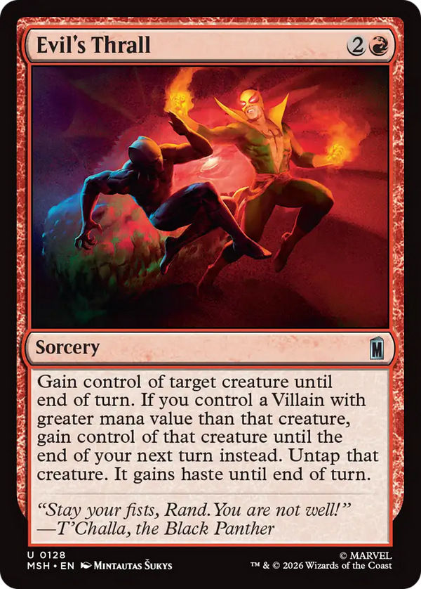 Evil's Thrall (MSH) (Pre-Order)