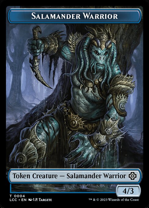 Shapeshifter // Salamander Warrior Token (TLCC)