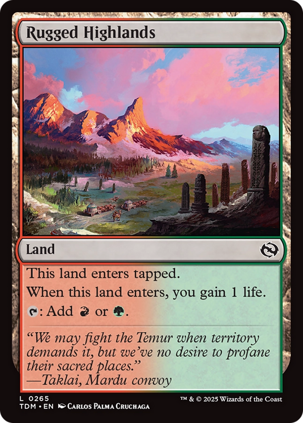 Rugged Highlands (TDM)
